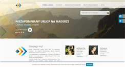 Desktop Screenshot of maderaznami.pl