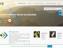 Tablet Screenshot of maderaznami.pl
